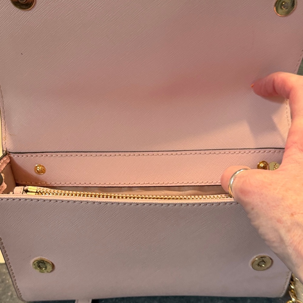 Michael Kors pink Crossbody Bag with Gold Chain - Picture 6 of 6